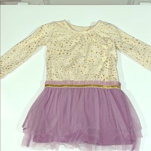Beautiful lilac and gold dress! EGG size 12 months